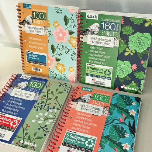 凯萨美式线圈本科目a4活页笔记本