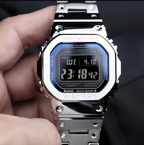 卡西欧日产GMW-B5000D-2金属男表