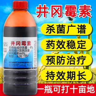 井冈霉素农用杀菌剂小麦蔬菜月季花果树枯萎病立枯病专用药杀菌药