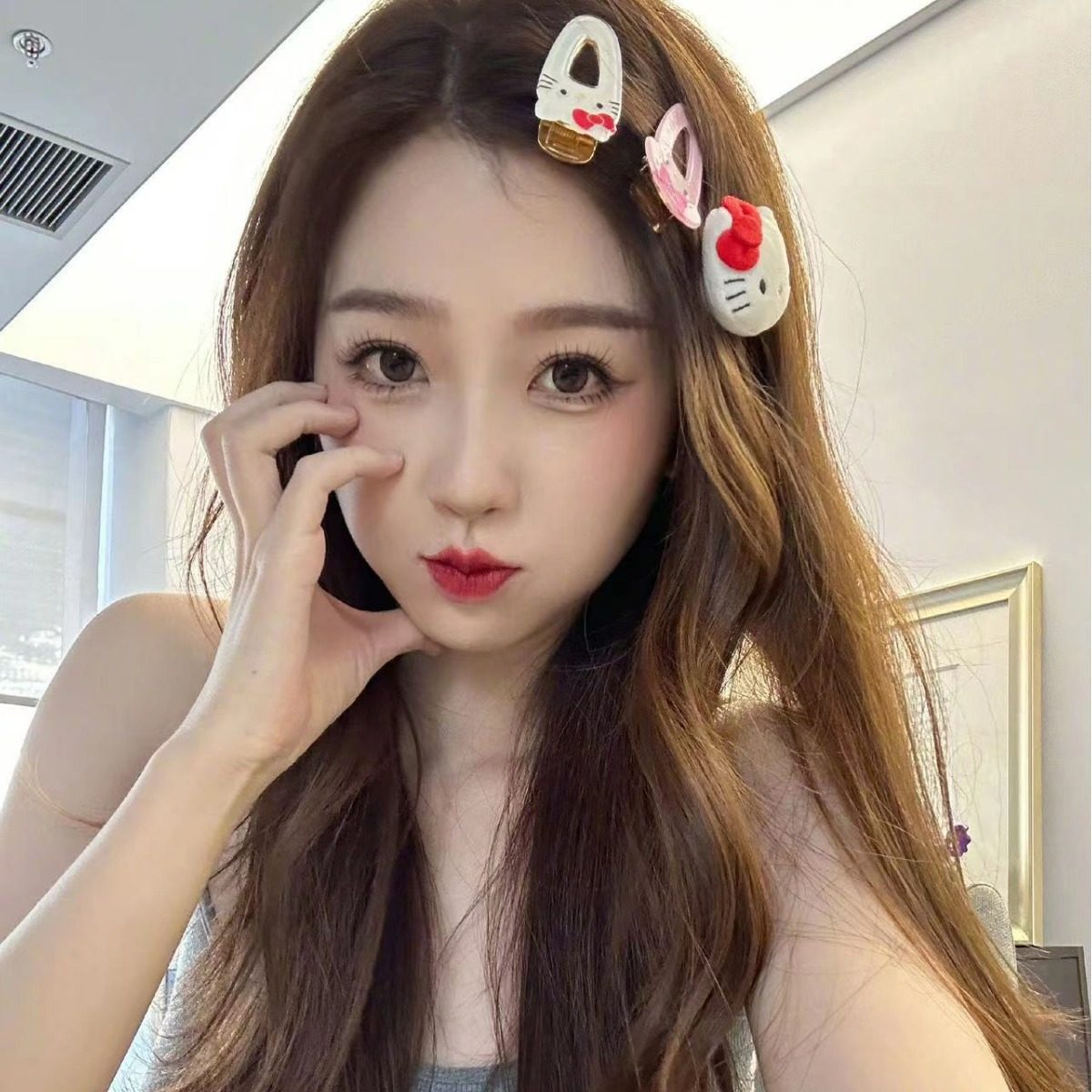 Kitty猫发夹helloKitty发家套装可爱公主KT发卡19件套虞书欣同款,饰品/流行首饰/时尚饰品新,民族风发饰,淘宝优惠券,粉丝福利购,淘宝优惠卷