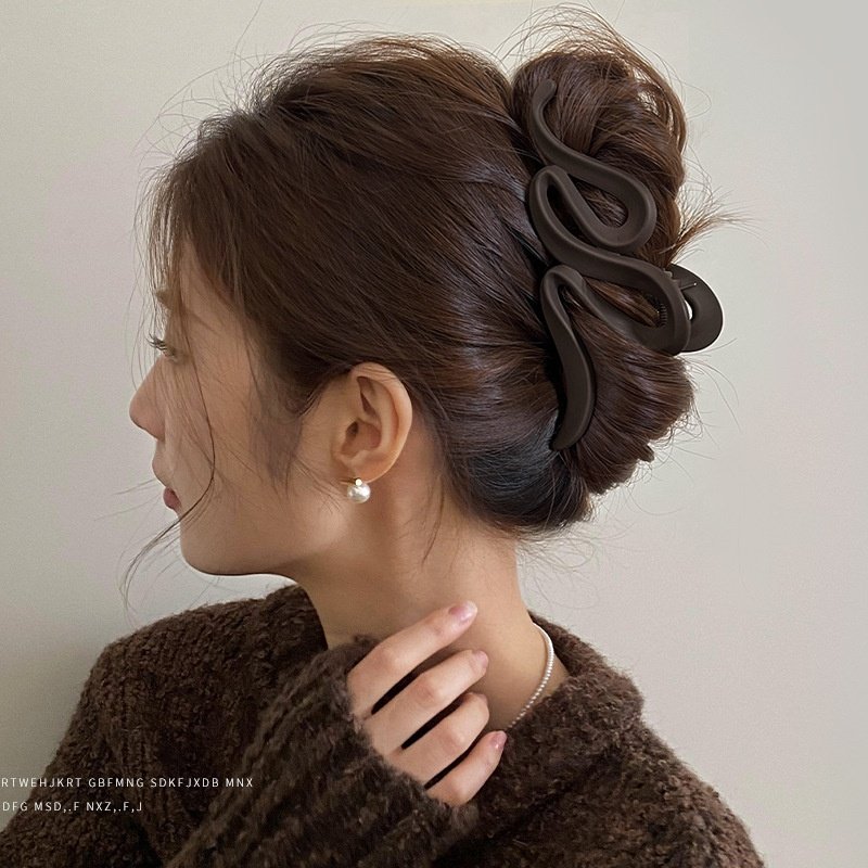 2023年新款大号盘发抓夹网红发夹女后脑勺发卡发量多鲨鱼夹子头饰,饰品/流行首饰/时尚饰品新,民族风发饰,淘宝优惠券,粉丝福利购,淘宝优惠卷