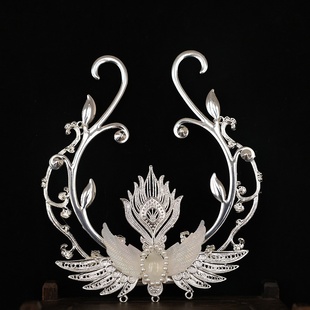 汉服发饰套装仙侠同款发冠发簪长飘带流苏古风头饰超仙神女配饰品