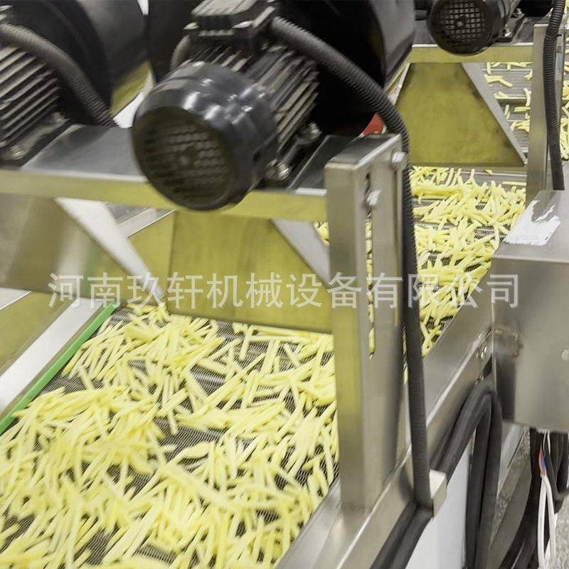 大型油炸薯条生产线 全自动薯片流水线 鲜切薯条薯片生产线设备