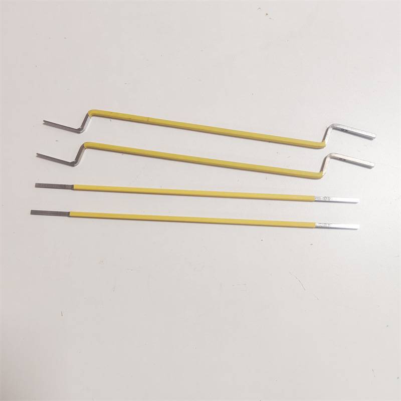业兴1.5mm4mm电务工务密贴间隙测量杆 铁路转辙机缺口检查尺