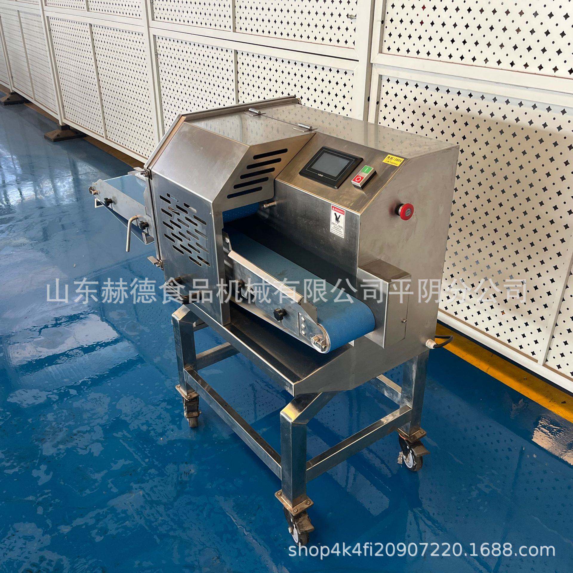 中餐厅卷豆腐皮切丝机 里脊肉数控切片设备 多功能熟肉切片机