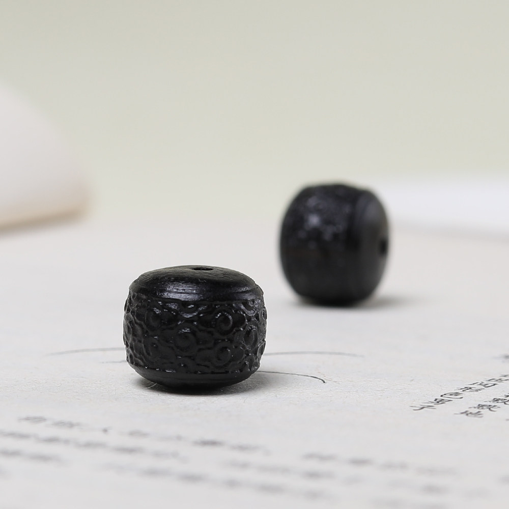 实木新鲜出炉实木雕刻祥云桶珠