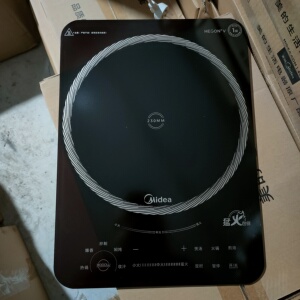 包邮美的电磁炉配件MC-CL35W7-001面板微晶玻璃尺寸410/300送胶水