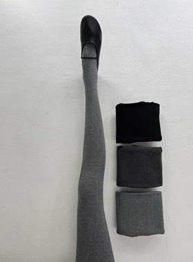 00后推荐的灰色连裤袜~软糯保暖~包不会错的~轻松拿捏慵懒松弛感