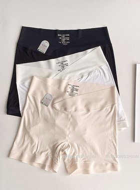 孕妇安全裤防走光打底裤内裤二合一短裤夏季薄款抑菌低腰四角裤女