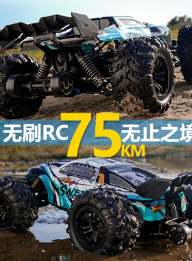 德国专业无刷RC遥控车高速越野赛车玩具四驱漂移男孩6-12生日礼物