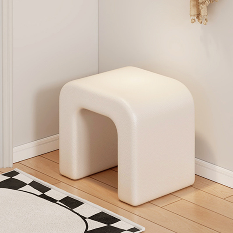 奶油风换鞋凳家用门口入户进门穿鞋凳玄关创意服装店试衣间凳子小