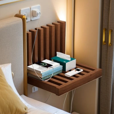 床头柜替代品小型墙上置物架