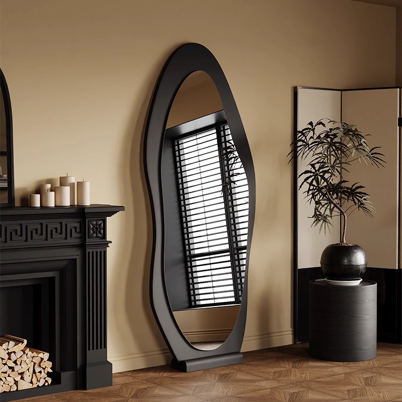 穿衣镜全身镜落地镜异形实木