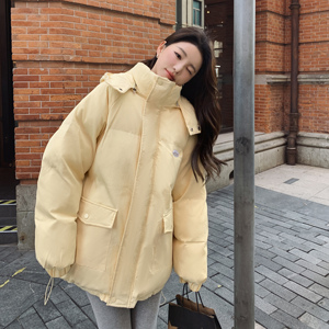 大货已出 遮PP 肌理感 90绒 黄色羽绒服 286-791-P265-K398图片