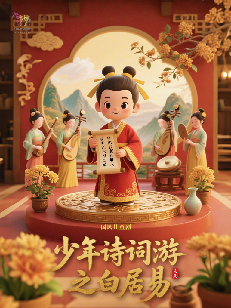 【9月27日】国风儿童剧《少年诗词之白居易》（北京Space17剧场X小斑马剧团