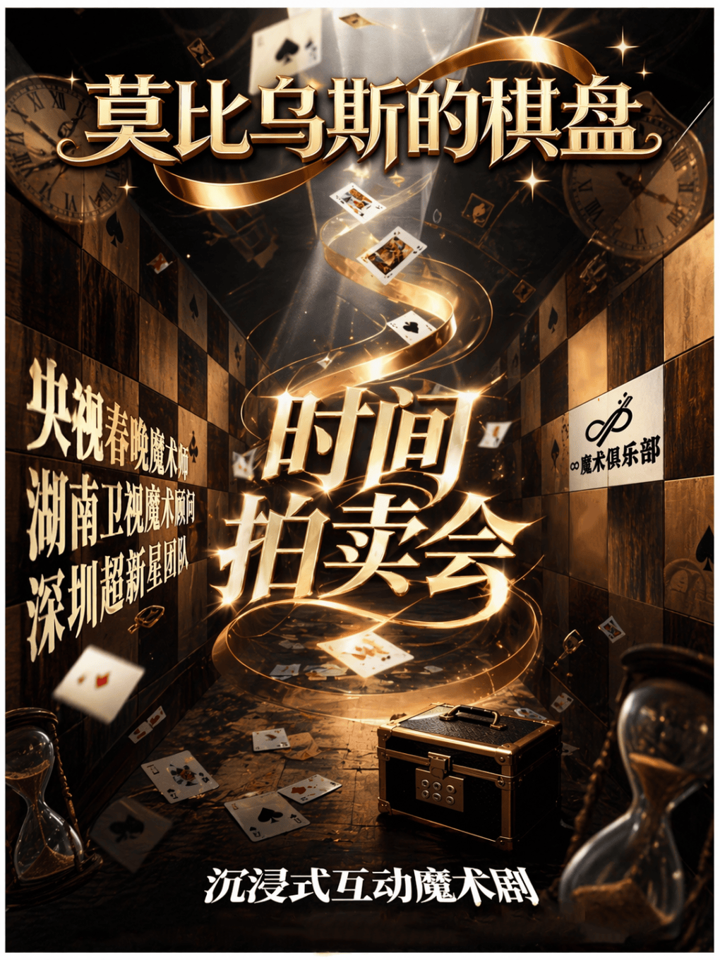 【广州】【暑期特惠】沉浸式互动魔术剧《莫比乌斯的棋盘》︳央视春晚年度作品︳大佛寺站