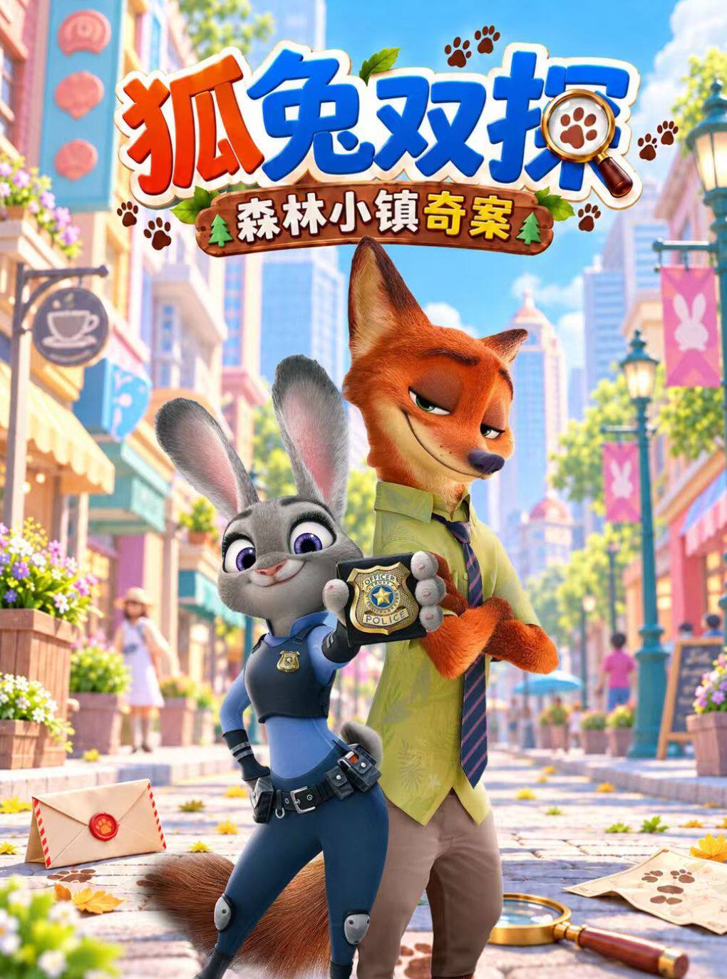 【北京】南锣热榜｜儿童互动喜剧《狐兔双探》｜森林小镇奇案 | 沉浸式体验 | 亲子必看