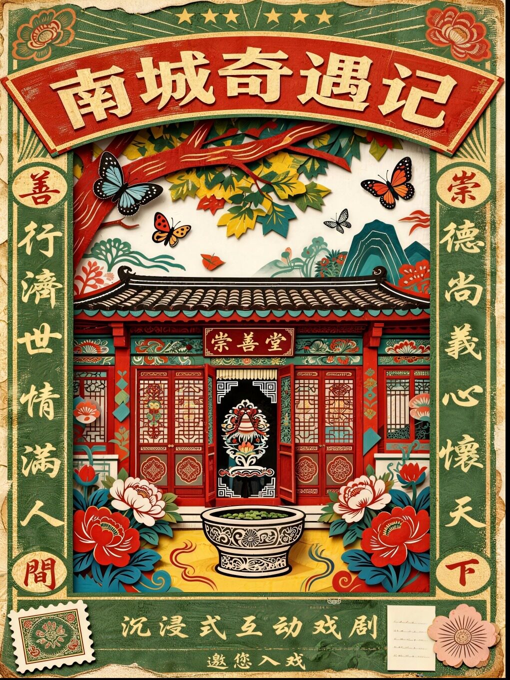 《南城奇遇记》电影式互动剧(金陵往事系列剧 南京…