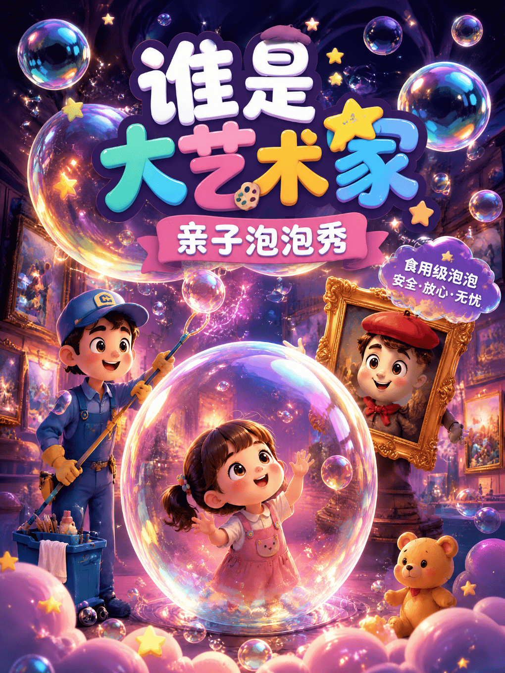 【三亚】创意泡泡秀 | 《谁是大艺术家》