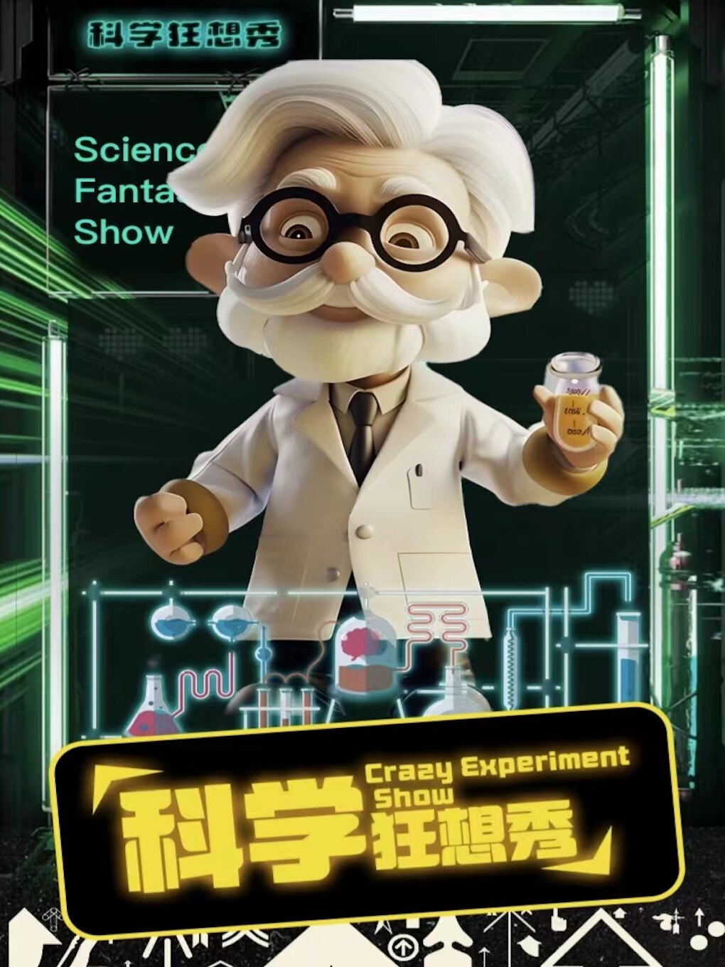 大型沉浸式互动科普剧《科学狂想秀》-大连