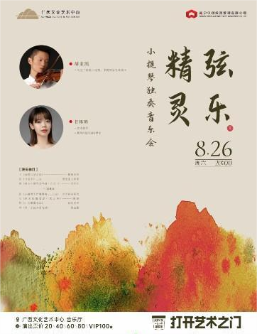 胡亞凱小提琴獨(dú)奏音樂會(huì)南寧站