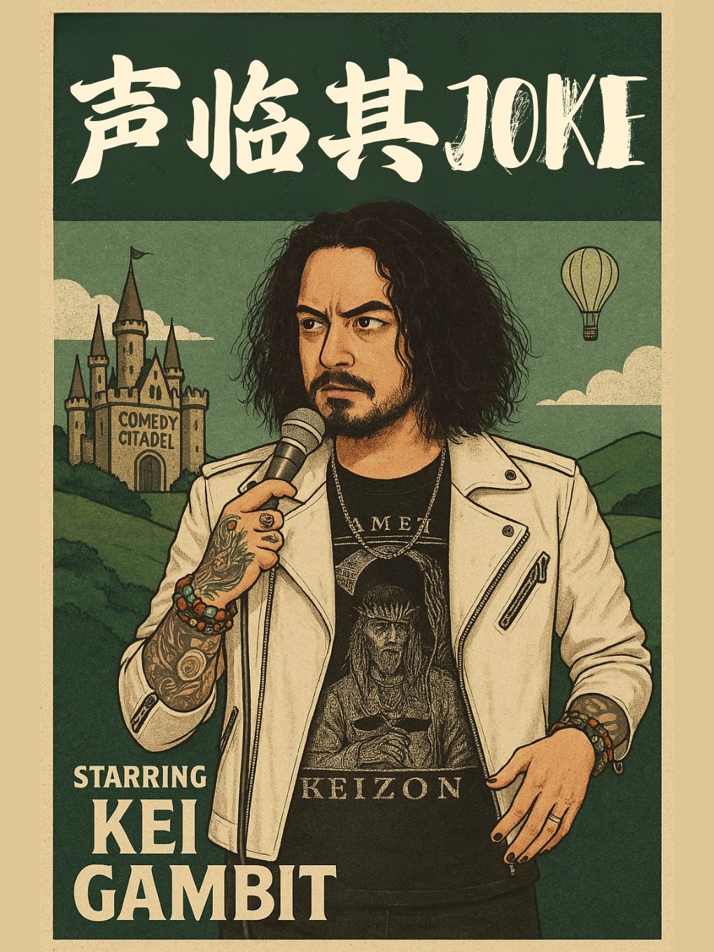 《声临其JOKE》全英文脱口秀｜Kei Gambit｜城堡喜剧
