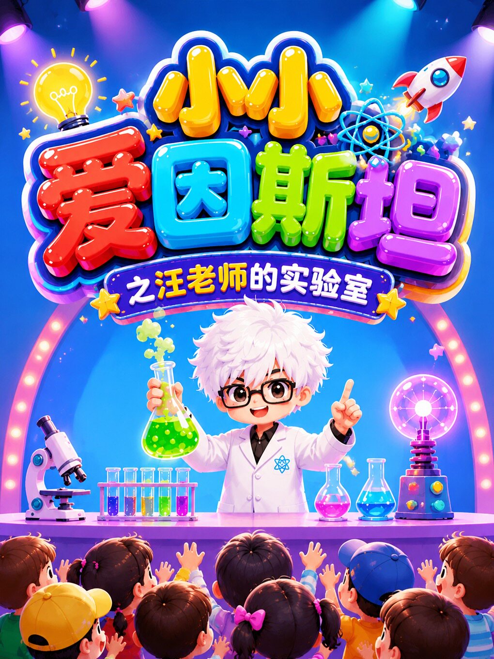 热门活动-【北京】暑期特惠·小小爱因斯坦】沉浸式亲子互动儿童剧《汪老师的实验室》!亲手实验素质养成|童话剧｜小科学魔术
