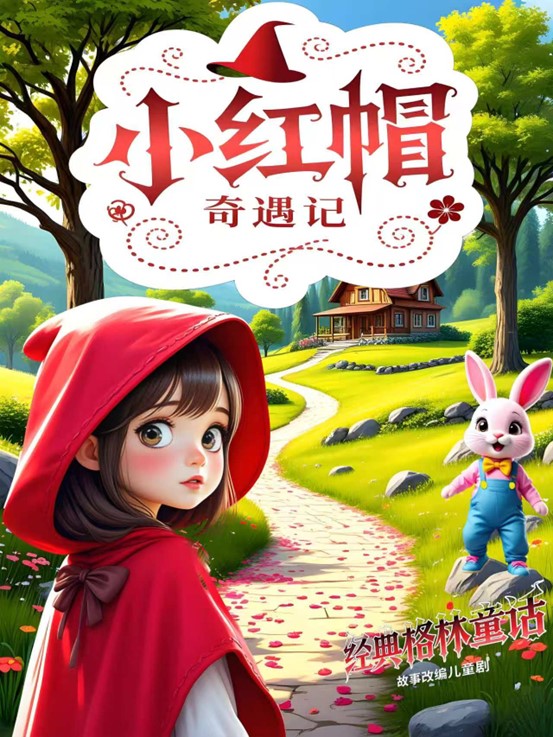 【西安】经典格林童话新版儿童剧《小红帽奇遇记》