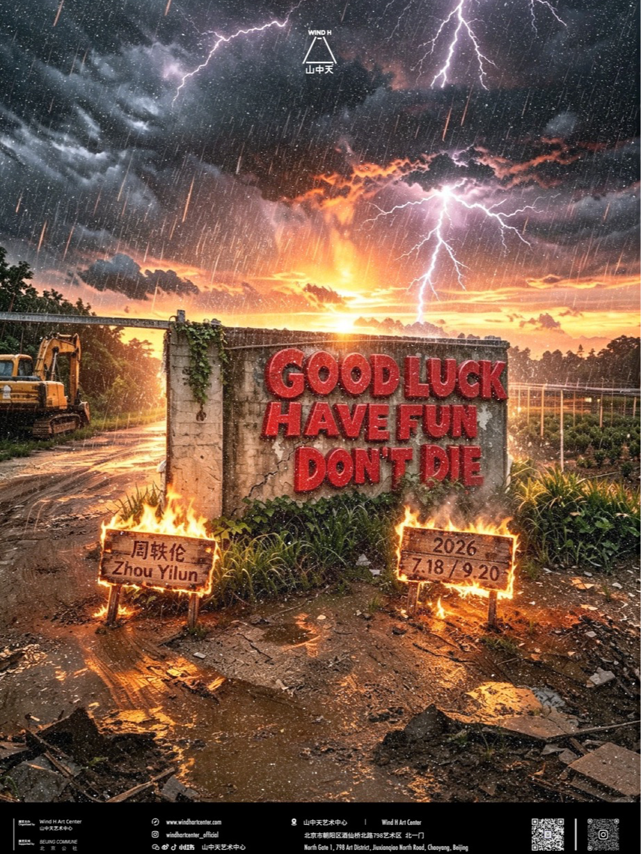 热门活动-【北京】周轶伦个展「GOOD LUCK HAVE FUN DON'T DIE」