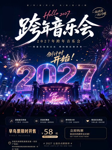 《2027跨年演唱会》我们的「歌』流行金曲live现场-郑州站