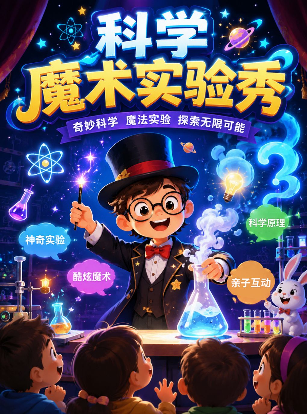 2026热门儿童喜剧《魔术科学实验室秀》