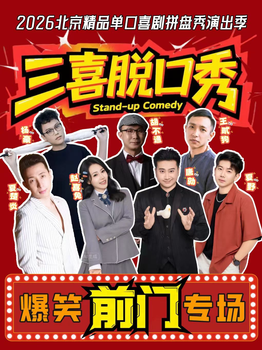 前门&大栅栏 · 三喜脱口秀