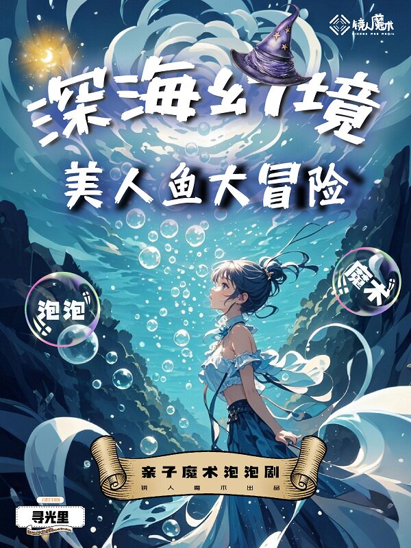 【包头】魔术互动 · 亲子秀《深海幻境美人鱼大冒险》| 360°泡泡秀 | 零距离互动 | 奇幻剧情