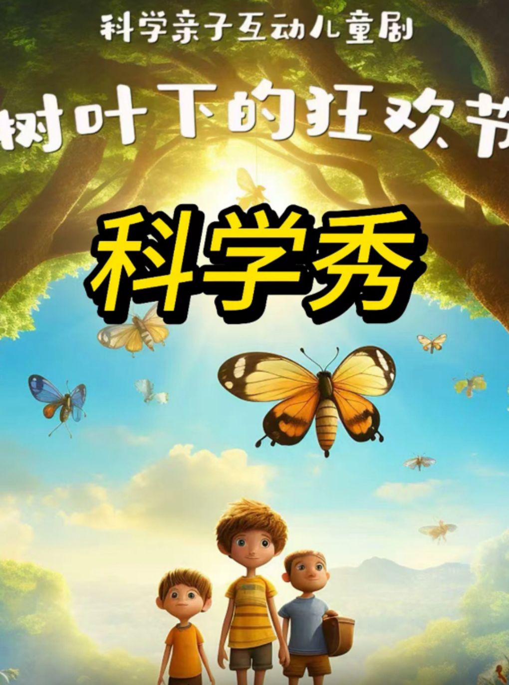 【太原】科学秀《树叶下的狂欢节》