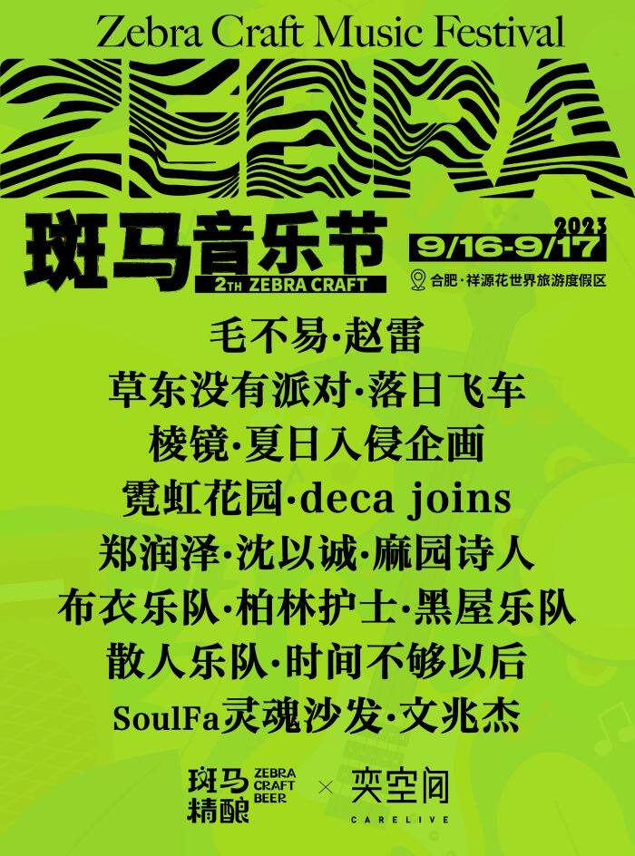 合肥第二届·2023斑马音乐节