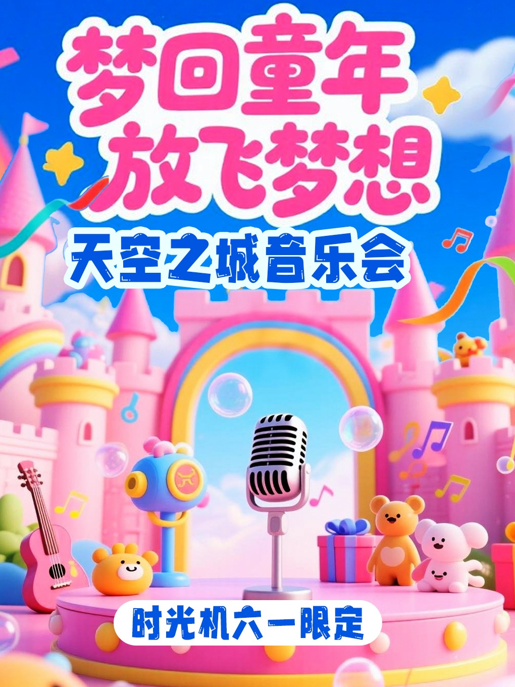 《梦回童年放飞梦想》儿童节限定音乐会