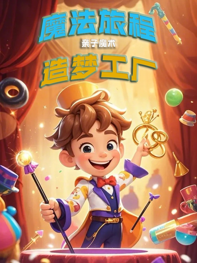 亲子互动魔术秀《魔法旅程——造梦工厂》