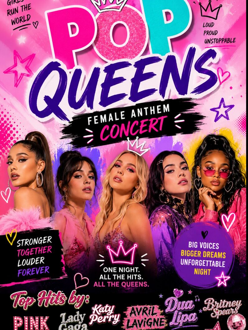POP QUEEN FEMALE ANTHEM CONCERT流行天后金曲致敬…