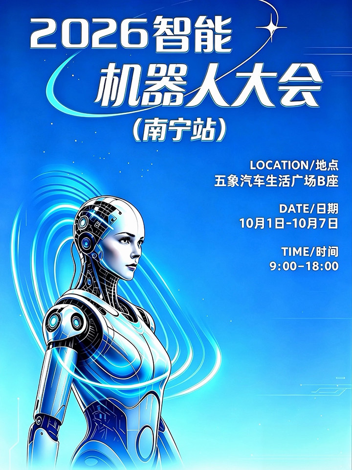 【南宁】2026智能机器人大会（南宁站）