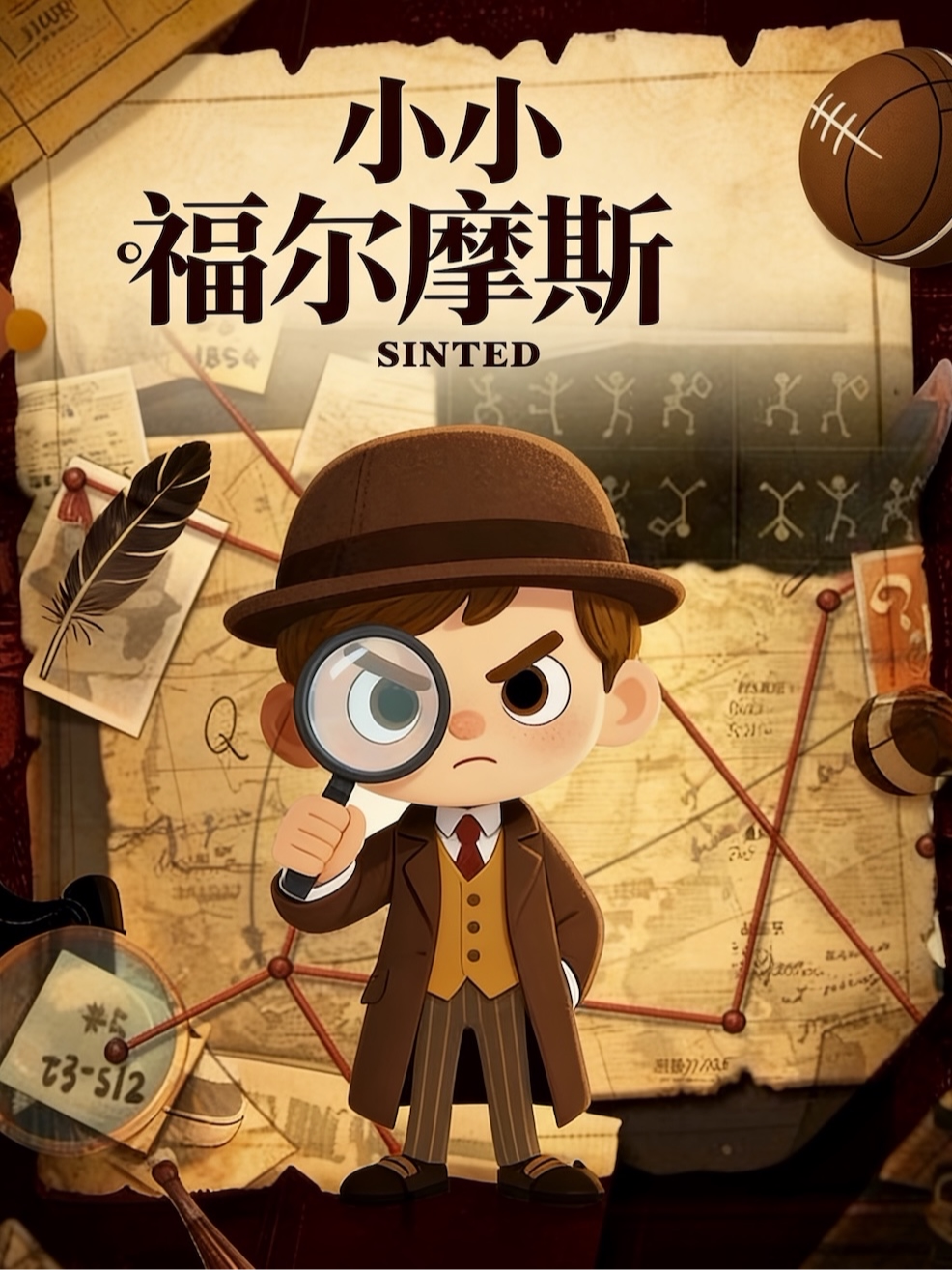 互动推理沉浸式儿童剧《小小福尔摩斯》陪伴首选