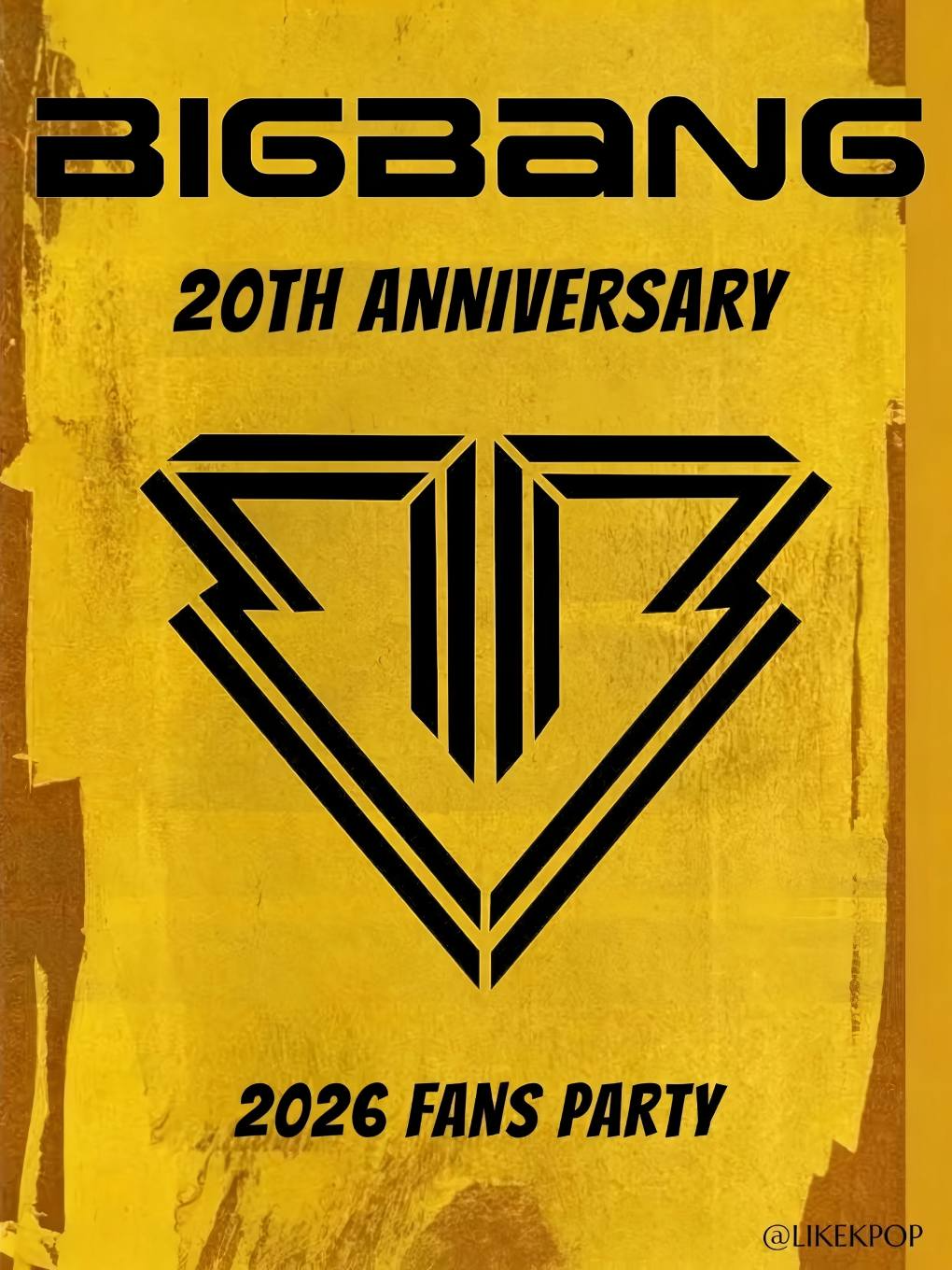 热门活动-【西安】LikeKpop「BIGBANG二十周年专场」室内Kpop音乐节 西安站