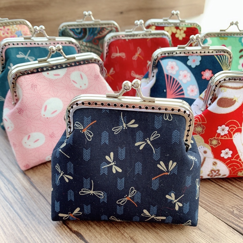 布艺造型可爱风口金自己做材料包