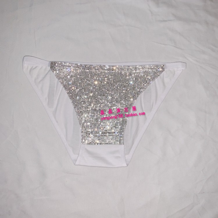 闪钻比基尼酒吧性感三角裤演出服