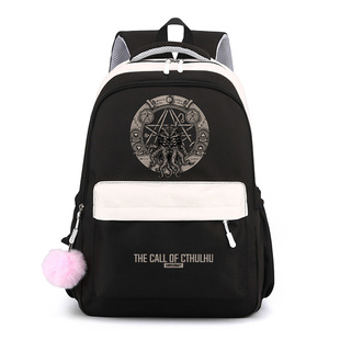 克苏鲁神话书包克苏鲁的呼唤中小学生双肩包男旧日支配者双肩背包
