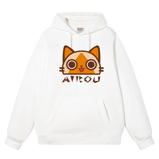 steam 游戏周边rise怪物猎人周边连帽卫衣男纯棉宽松衣服外衣男女