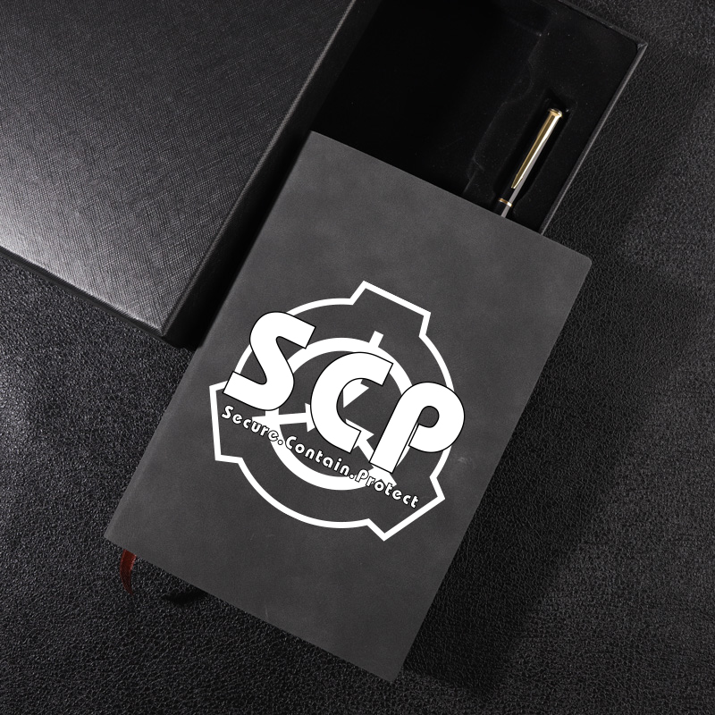 SCP基金会周边笔记本 动漫二次元男女日记本商务记事本子横格子
