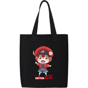 豆小萌工作细胞帆布包血小板动漫周边二次元单肩手提袋旅行女包