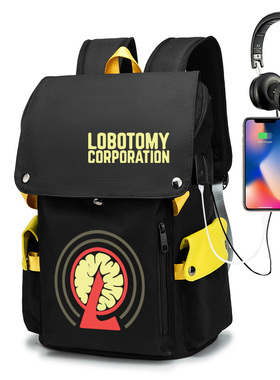 Lobotomy Corp脑叶公司游戏周边书包背包男学生青年大容量双肩包
