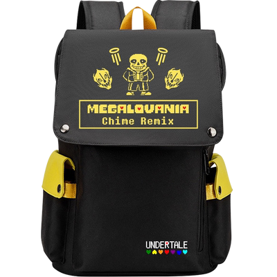 豆小萌传说之下书包sans动漫周边Undertale三重审判双肩包背包