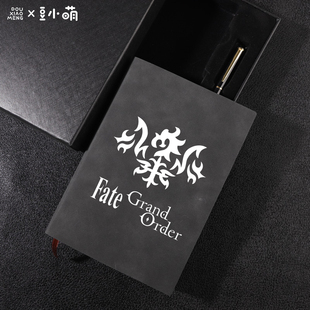 豆小萌Fate黑贞德笔记本FOG动漫周边fate记事本学生FFF团文具本子